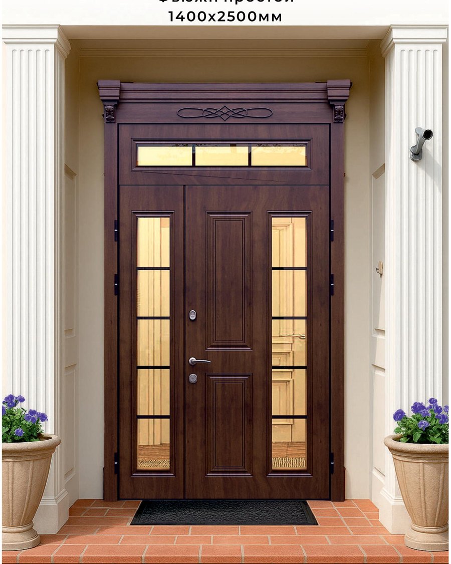 Входная дверь EL DOORS коллекции Фьюжн простой