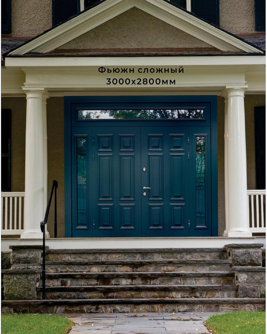 Входная дверь EL DOORS коллекции Фьюжн сложный